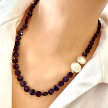 Charger l&#39;image dans la galerie, 20&quot;inches Amethyst necklace
