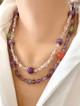 Charger l&#39;image dans la galerie, 21&quot;inches Amethyst necklace

